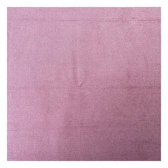 Dusky Pink Cotton Corduroy Fabric by the Metre
