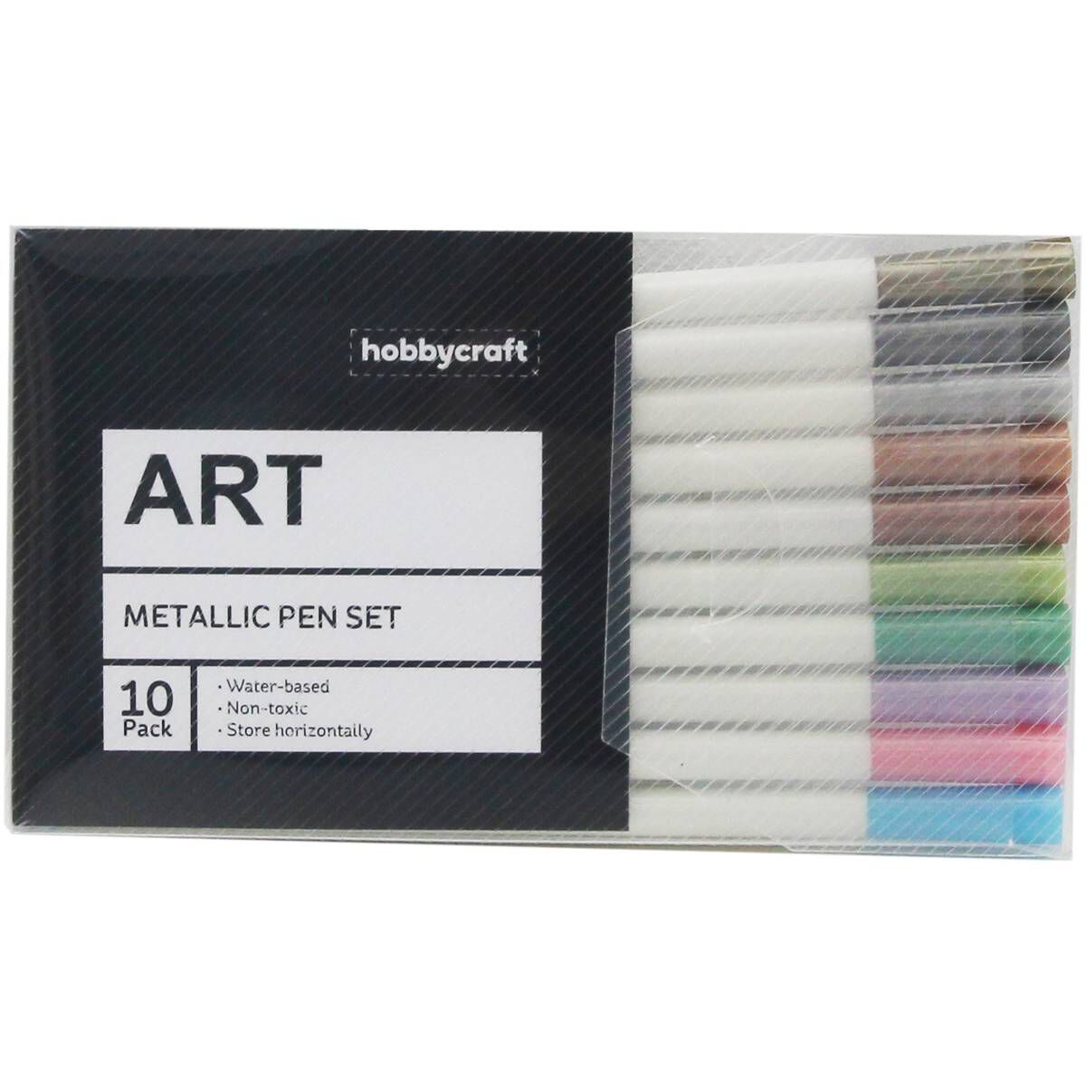 Assorted Metallic Pen Set 10 Pack Hobbycraft