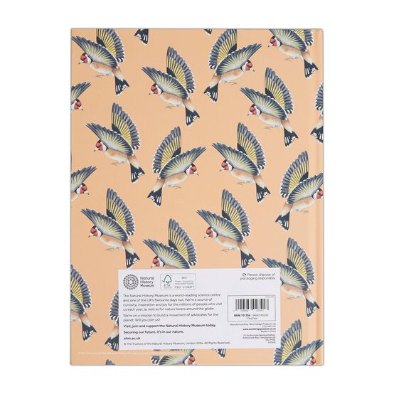 Natural History Museum Finches Sketchbook A5 image number 4