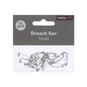 Brooch Bar Findings 20mm 15 Pack image number 1