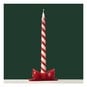 Red Bow Wax Candle Holder image number 2