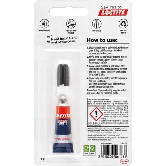 Loctite Super Glue Original 3g image number 5