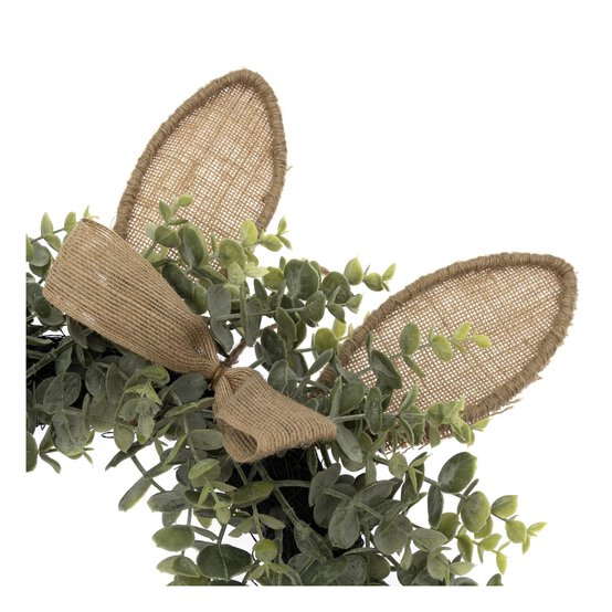 Bunny Ears Eucalyptus Wreath 54cm image number 5