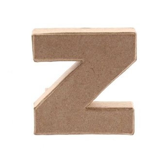 Lowercase Mini Mache Letter Z image number 2