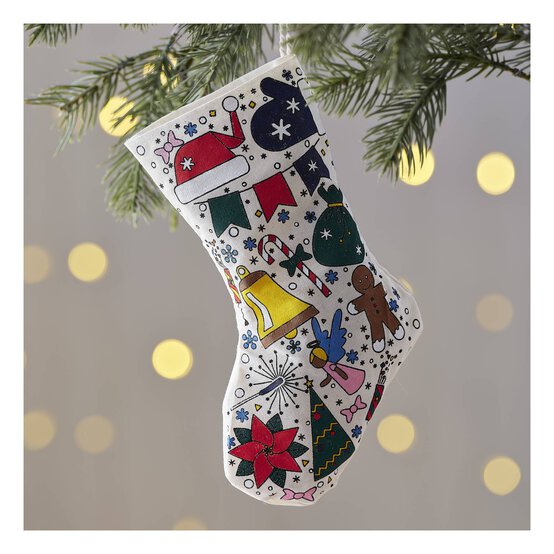 Paint Your Own Stocking Kit image number 1