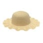 Cream Easter Bonnet 29cm image number 1