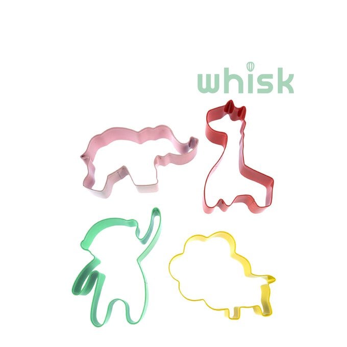 Whisk Safari Animal Cookie Cutters 4 Pack image number 1