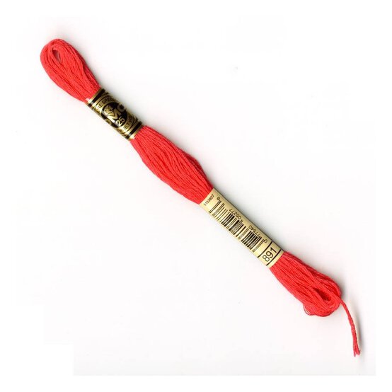 DMC Pink Mouline Special 25 Cotton Thread 8m (891) image number 1