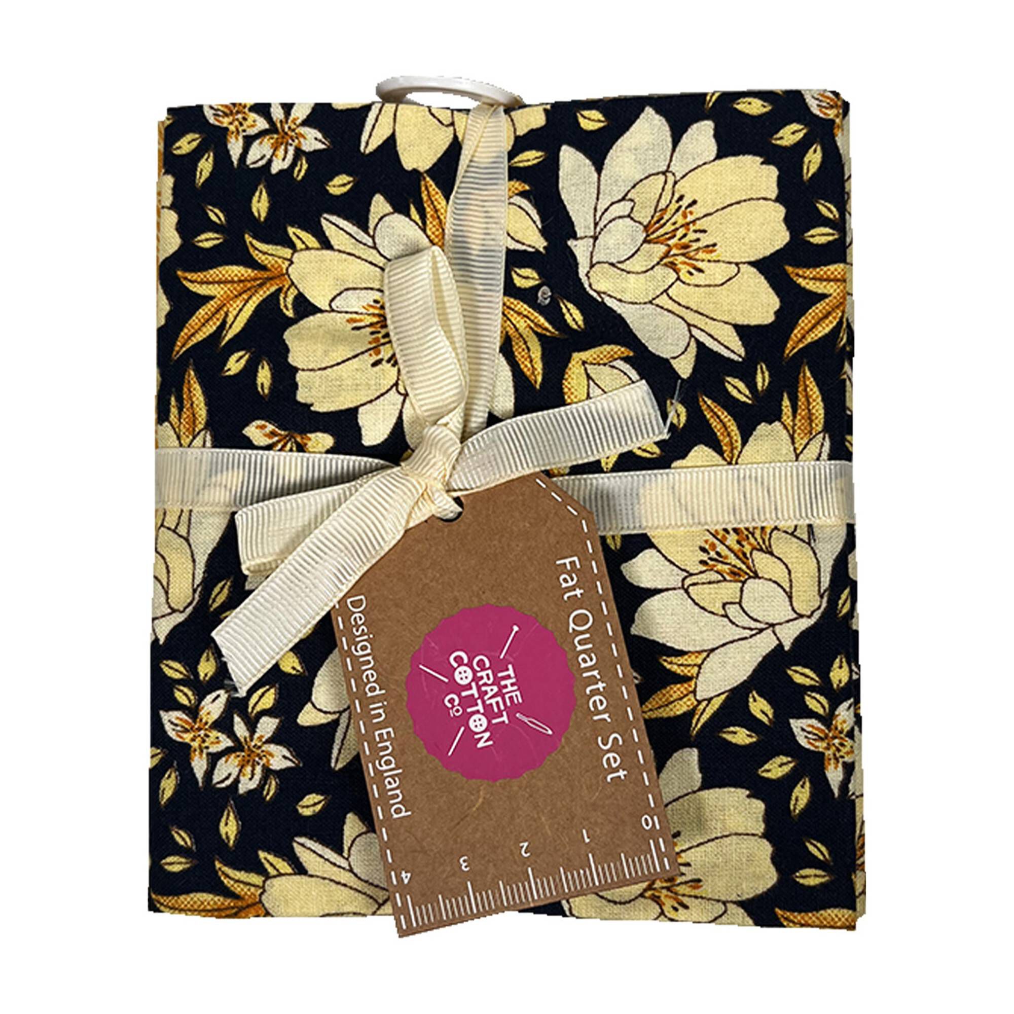 Arles Sunflowers Cotton Fat Quarters 5 Pack Hobbycraft