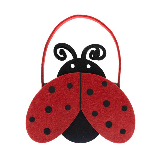 Ladybird Felt Bucket 15cm image number 3