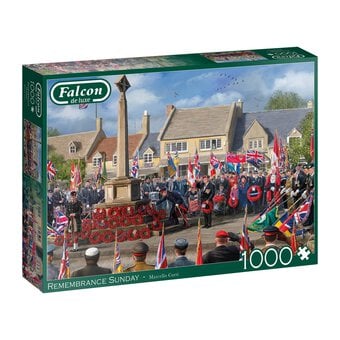 Falcon Remembrance Sunday Jigsaw Puzzle 1000 Pieces