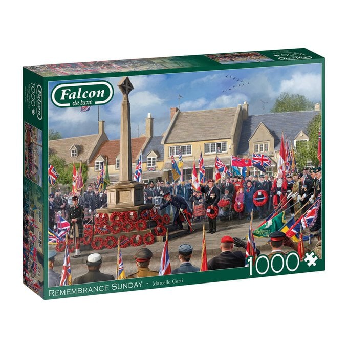 Falcon Remembrance Sunday Jigsaw Puzzle 1000 Pieces image number 1