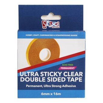 Stix 2 Anything Double-Sided Ultra Sticky Tape 6mm x 16m image number 2