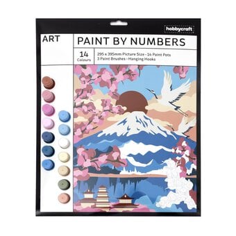 Mount Fiji Paint by Numbers