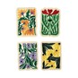 Flower Picture Iron-On Patches 4 Pack image number 1