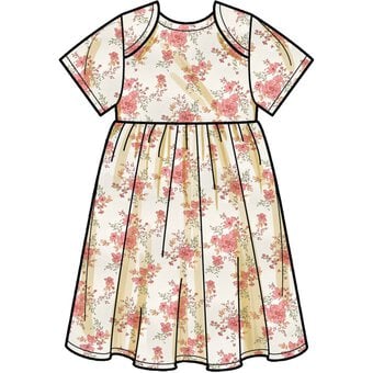 Simplicity Babies’ Dress and Romper Sewing Pattern S9282 image number 3
