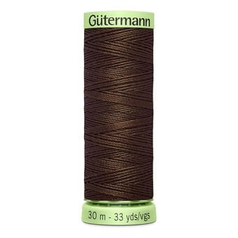 Gutermann Brown Top Stitch Thread 30m (694)