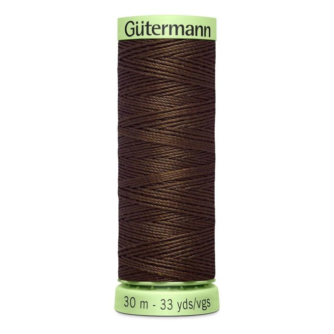 Gutermann Brown Top Stitch Thread 30m (694) image number 1
