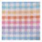 Small Rainbow Gingham Viscose Fabric by the Metre image number 2