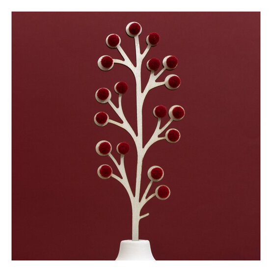 Red Berry Pick 30cm  image number 1