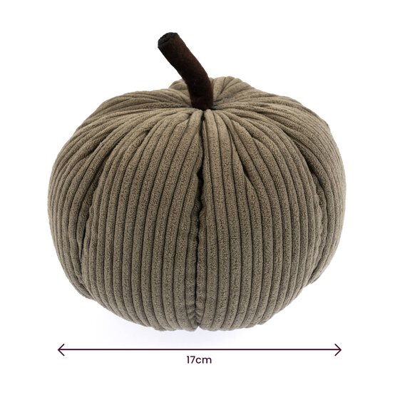 Grey Cord Pumpkin 17cm image number 4