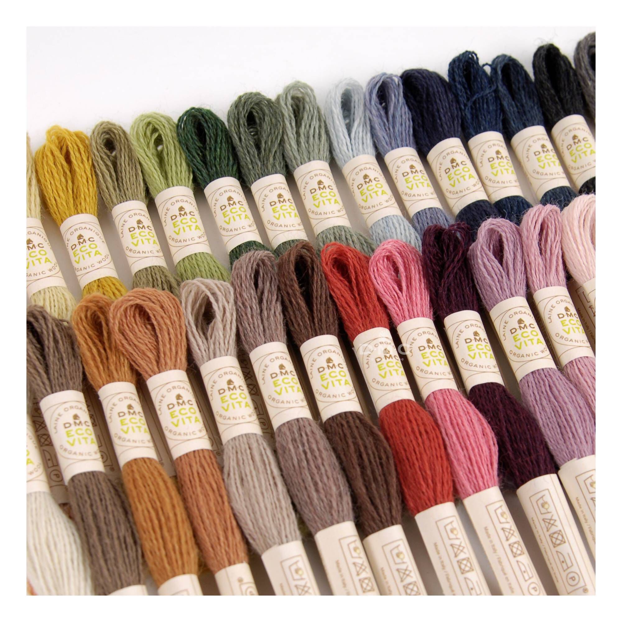 DMC Eco Vita Organic Wool Threads 16m 30 Pack | Hobbycraft
