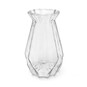 Clear Textured Glass Vase 12cm x 18cm image number 1
