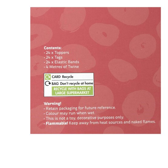 Natural Hessian Jam Jar Topper Kit 24 Pack image number 6