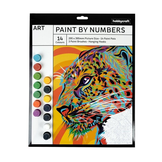 Big Cat Paint by Numbers image number 1