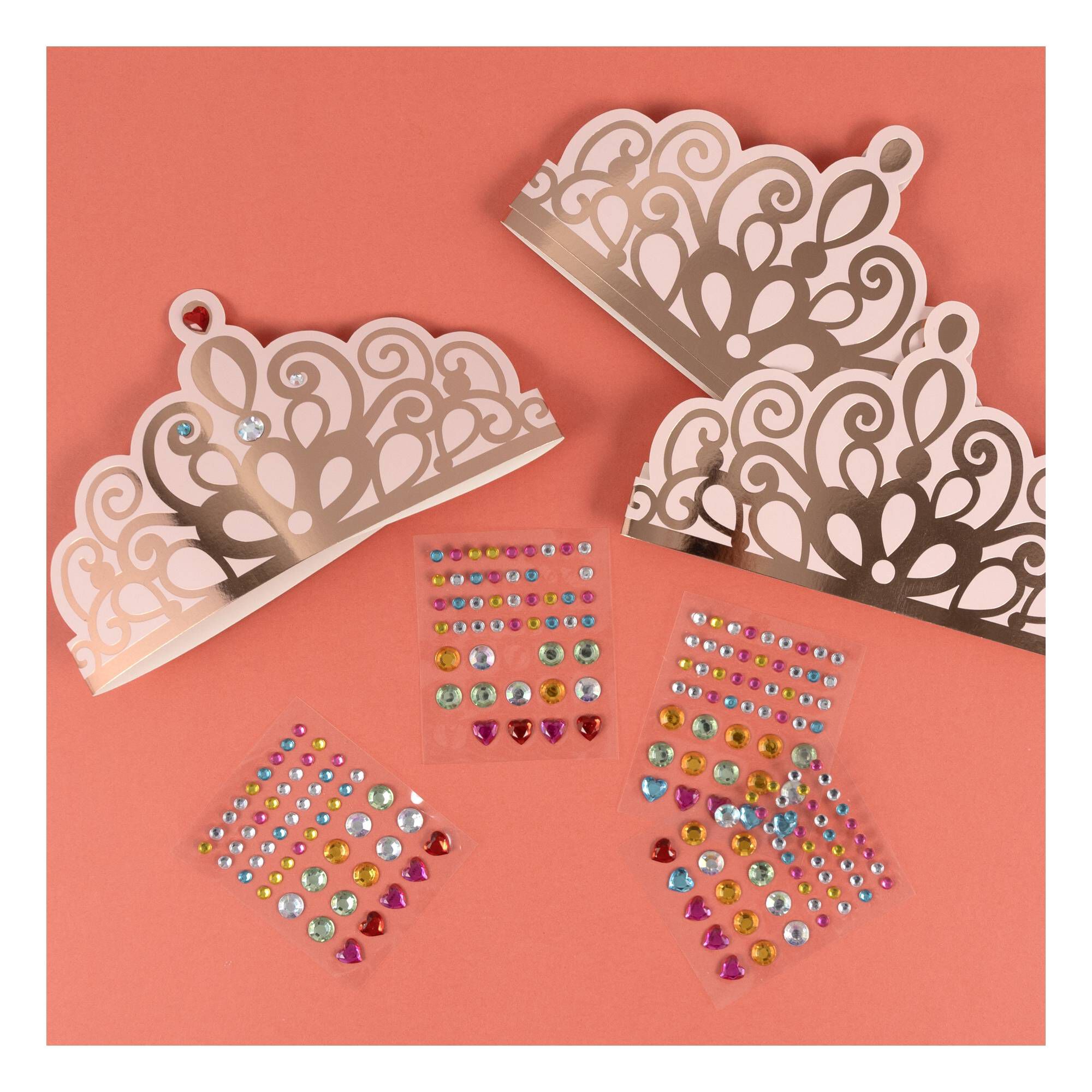 Make Your Own Princess Tiara Kit 4 Pack | Hobbycraft