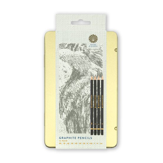 Shore & Marsh Graphite Pencils 12 Pack image number 1