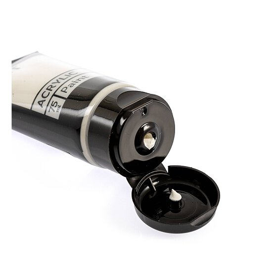 Ancient White Art Acrylic Paint 75ml image number 3