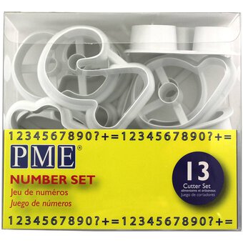 PME Number Cutters 13 Pieces image number 3