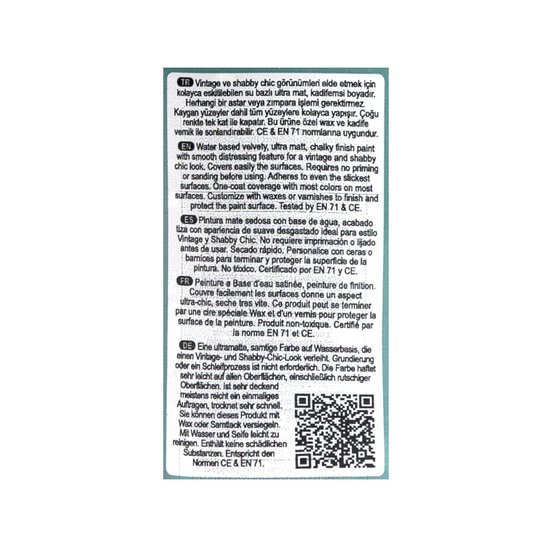 Cadence White Very Chalky Home D&eacute;cor Paint 500ml  image number 4