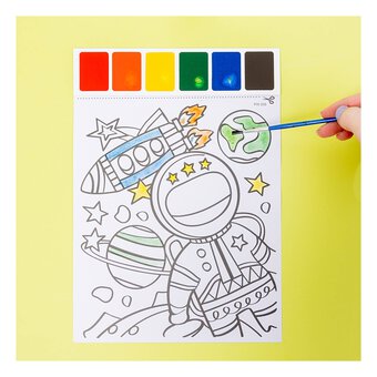 Space Paint with Water Picture 2 Pack