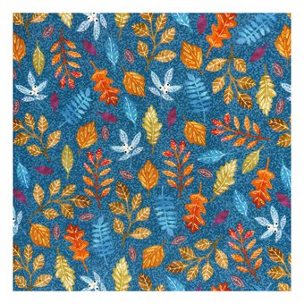 Hearthside Harvest Fallen Foliage Cotton Fabric by the Metre
