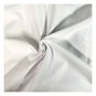 White Poly Viscose Ponte Roma Fabric by the Metre image number 1