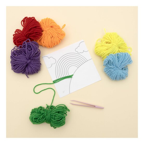 Yarn Rainbow Painting Kit image number 2