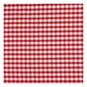 Red 1/4 Gingham Fabric by the Metre image number 2