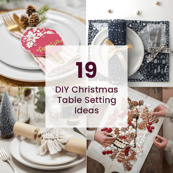 19 DIY Christmas Table Setting Ideas image number 1