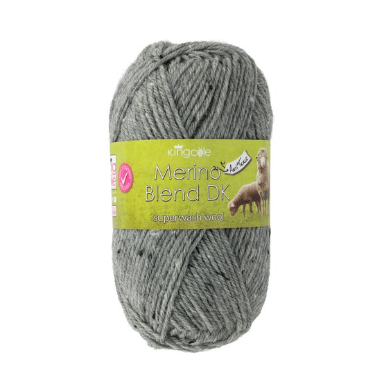 King Cole Slate Merino Blend Tweed DK 50g image number 1