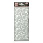 Outline Stickers Fanciful Floral Corners Silver image number 1