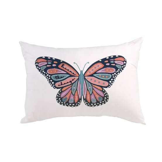 Women&rsquo;s Institute Butterfly Embroidery Cushion Cover Kit image number 2