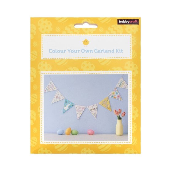 Colour Your Own Easter Garland Kit image number 5