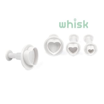 Whisk Heart Plunge Cutters 4 Pack