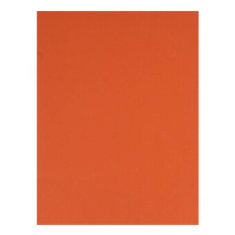 Orange Foam Sheet 22.5cm x 30cm