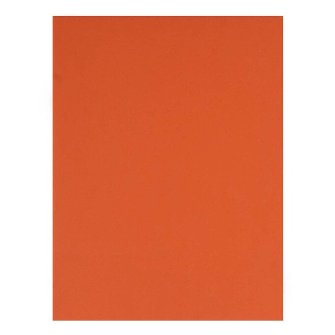 Orange Foam Sheet 22.5cm x 30cm image number 1