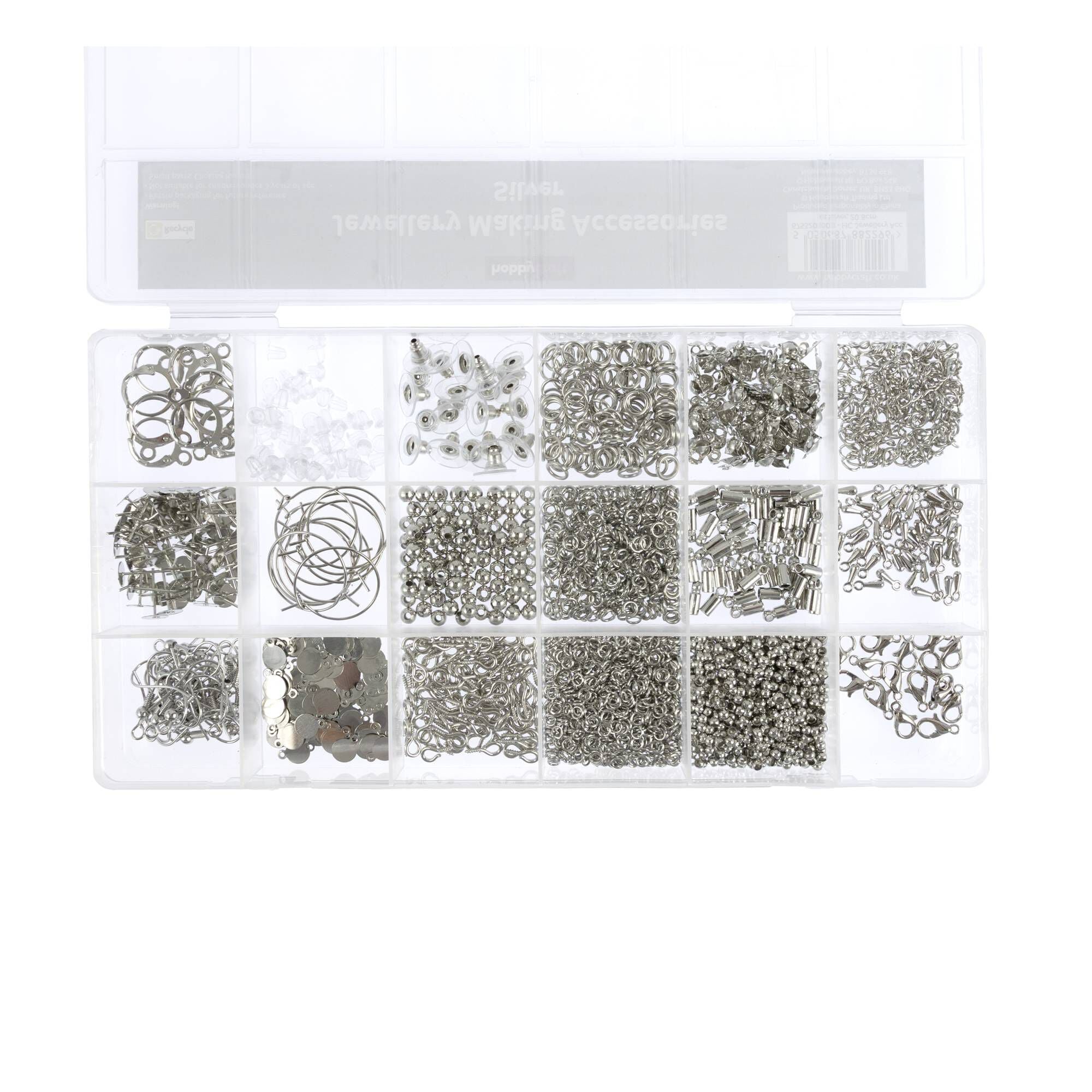 Silver Jewellery Accessories Kit | Hobbycraft