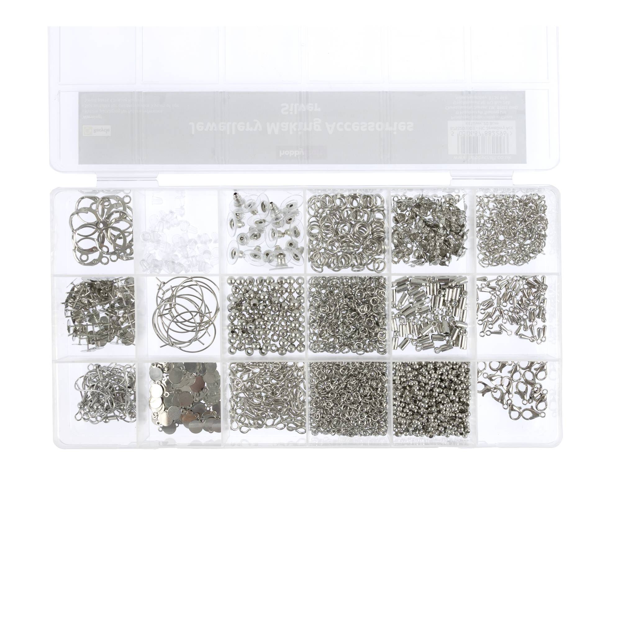 Silver Jewellery Accessories Kit | Hobbycraft