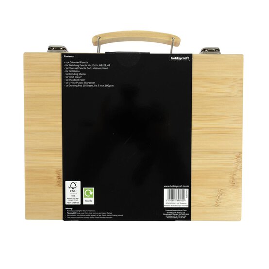 Drawing Bamboo Box Art Set 30 Pieces image number 8